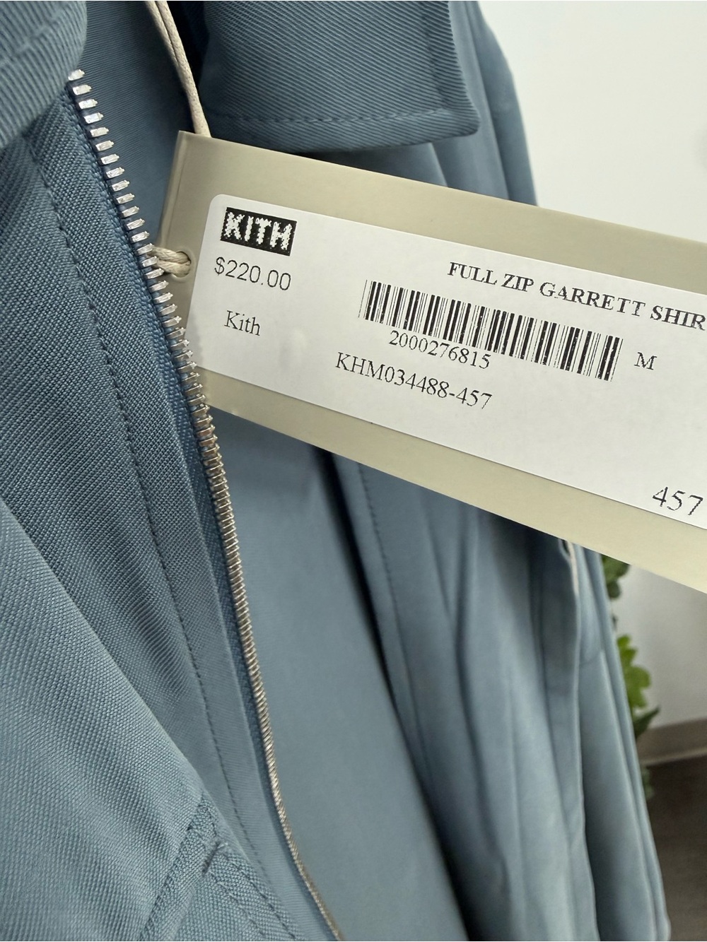 Kith Slate Blue Utility Jacket - Picture 4 of 5